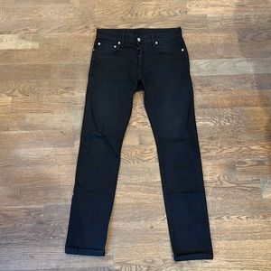 Buck Mason Maverick Slim Fit Jean in Black size 31